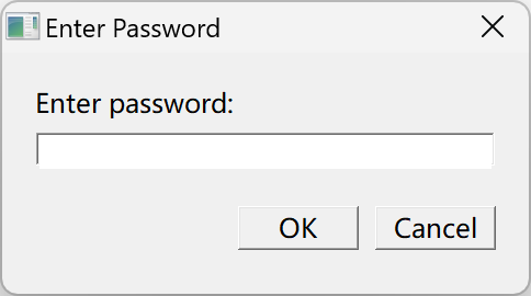 Enter Password